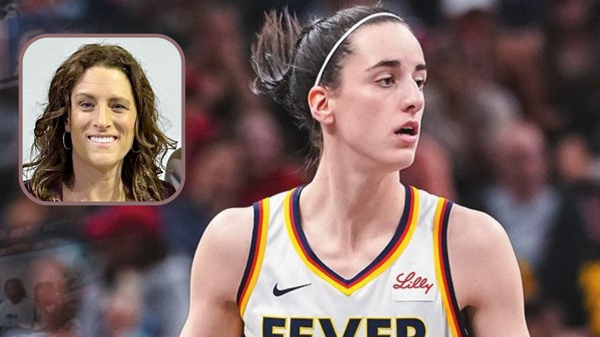 Caitlin Clark looking forward to working new head coach Stephanie White. -- Photos from Indiana Fever X page)