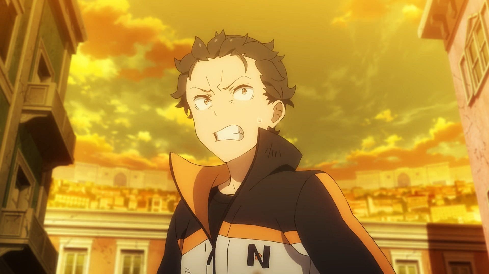 Subaru Natsuki as seen in the anime (image via White Fox)