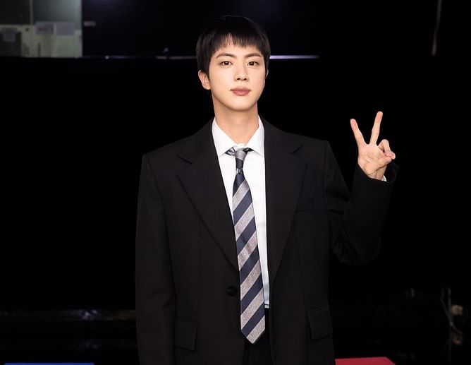 "Exactly what we needed"- Fans react excitedly as BTS' Jin releases a walk-through of his album, 'Happy' on Apple Music
