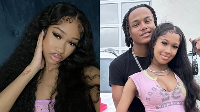 "Somebody said he 17 and she 21?"— Netizens react as YouTube couple Richboy Troy and Yanni Monett welcome a baby girl