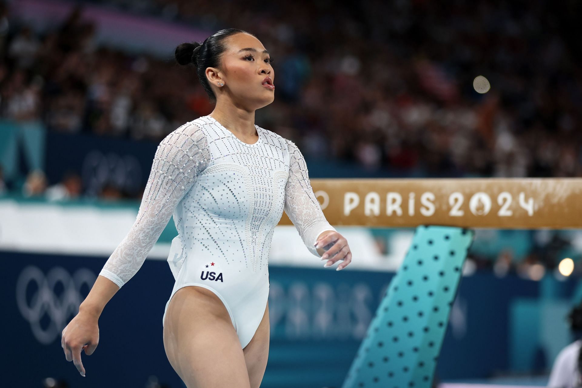 Suni Lee during Artistic Gymnastics at the Olympic Games Paris 2024: Day 10 - Source: Getty