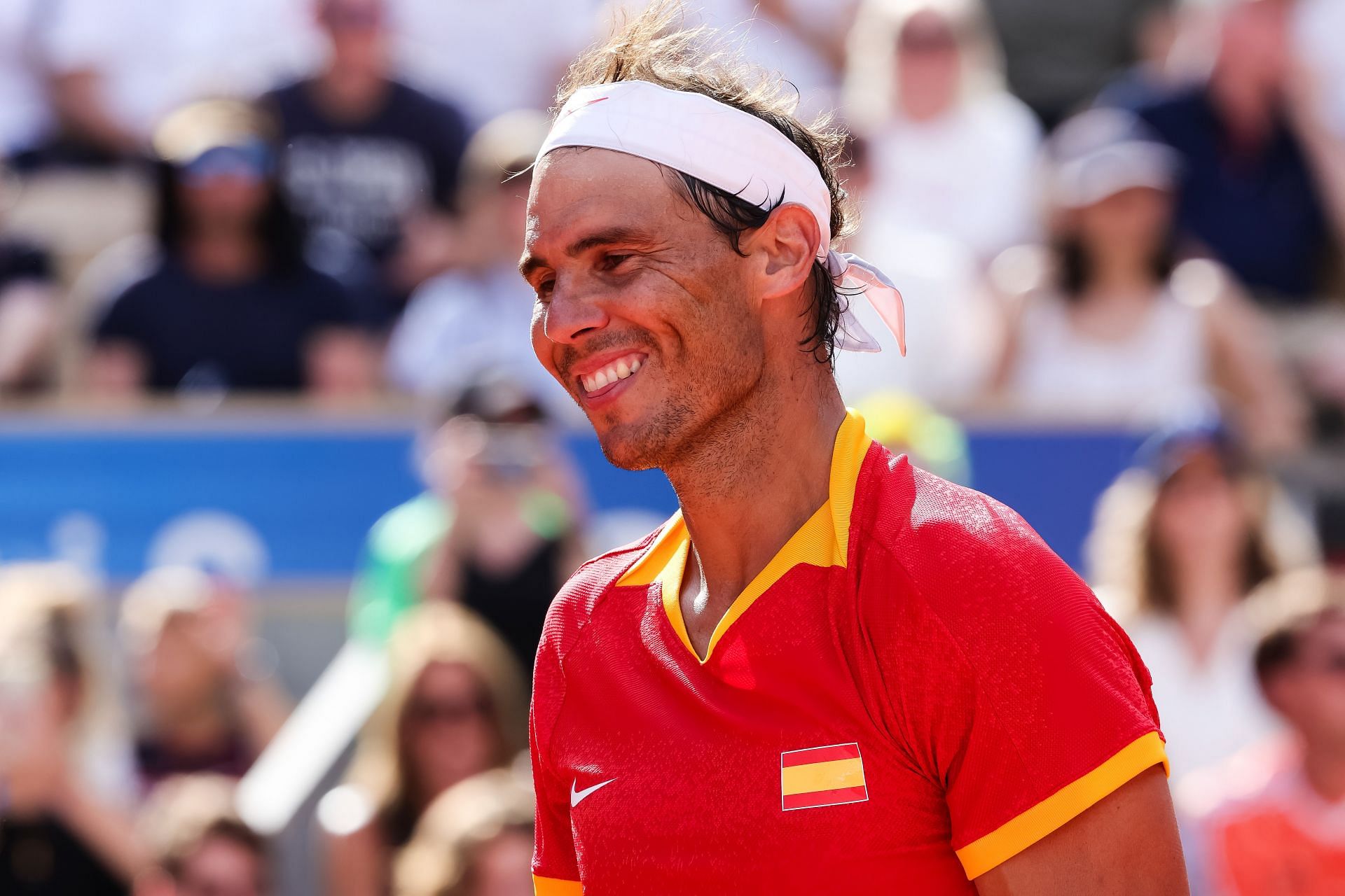 Rafael Nadal at the Paris Olympics 2024. (Photo: Getty)