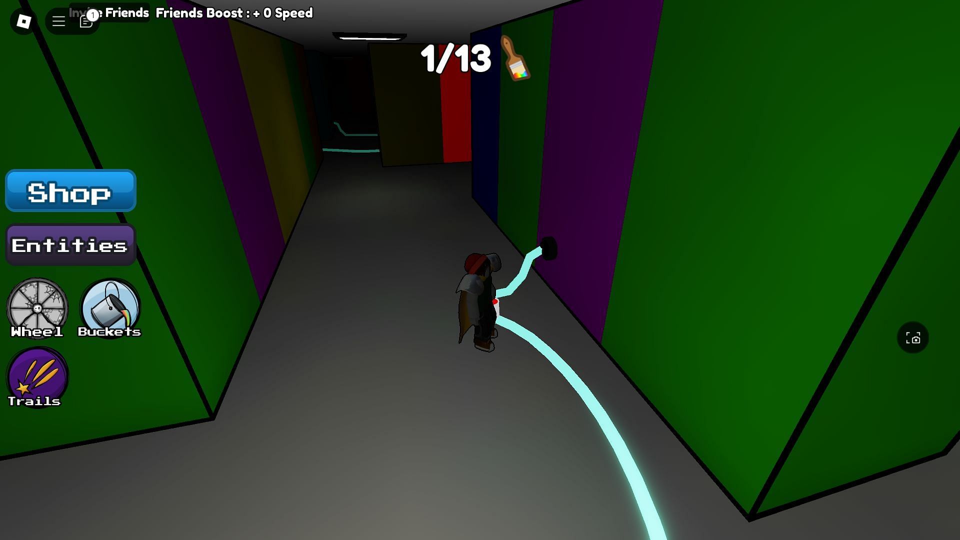 Navigating the maze (Image via Roblox)