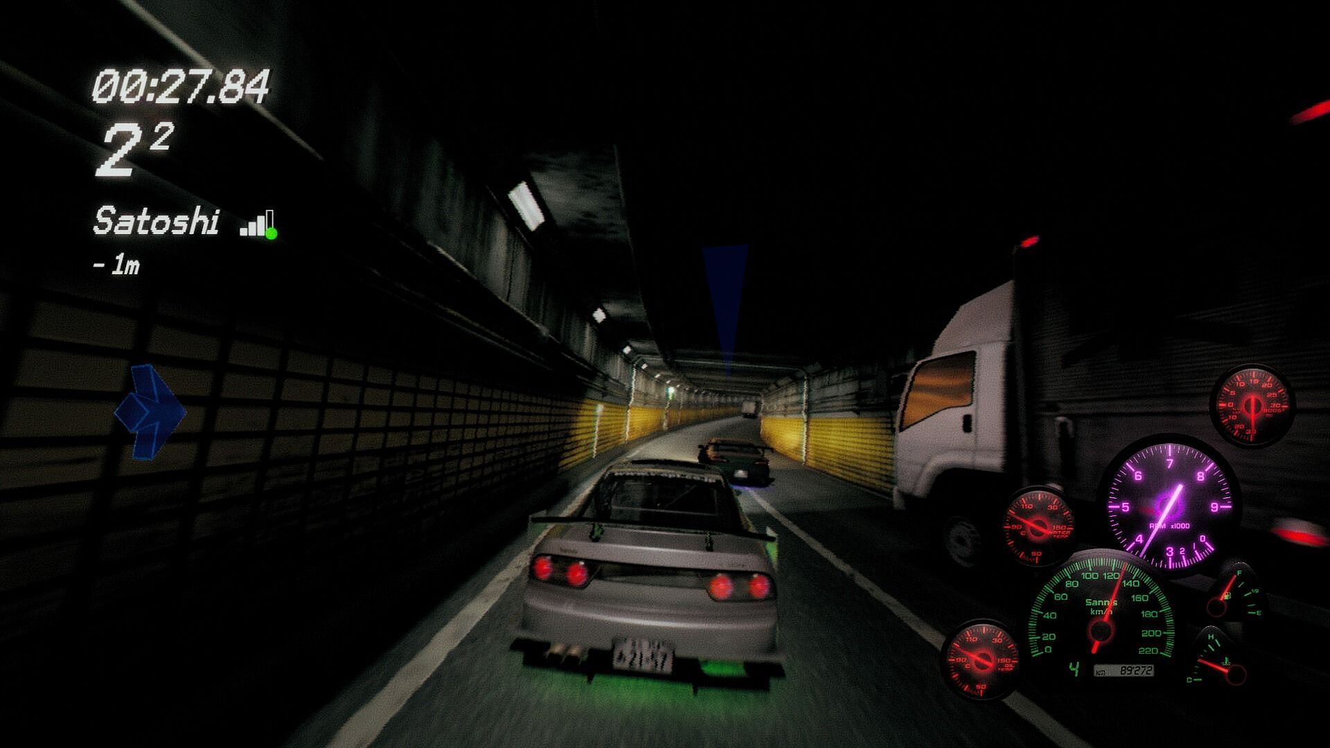 Night-Runners is an open-world racing game that places players directly into the heart of the Japanese street racing scene (Image via PLANET JEM)