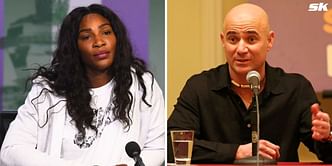 "No matter how much Serena Williams wins, she could be considered an underachiever" - When Andre Agassi shed light on his high expectations for legend