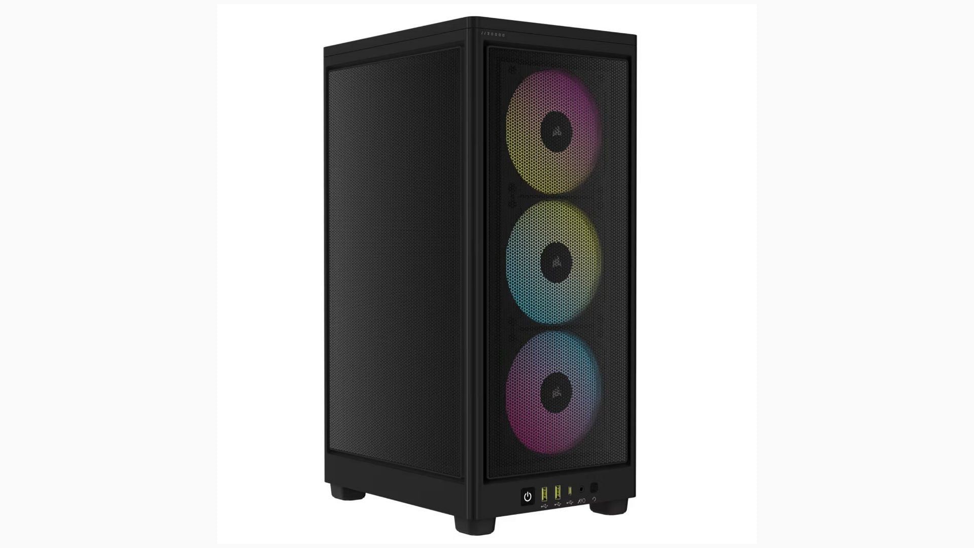 Corsair iCUE 2000D features a vertical design with a small footprint (Image via Corsair)