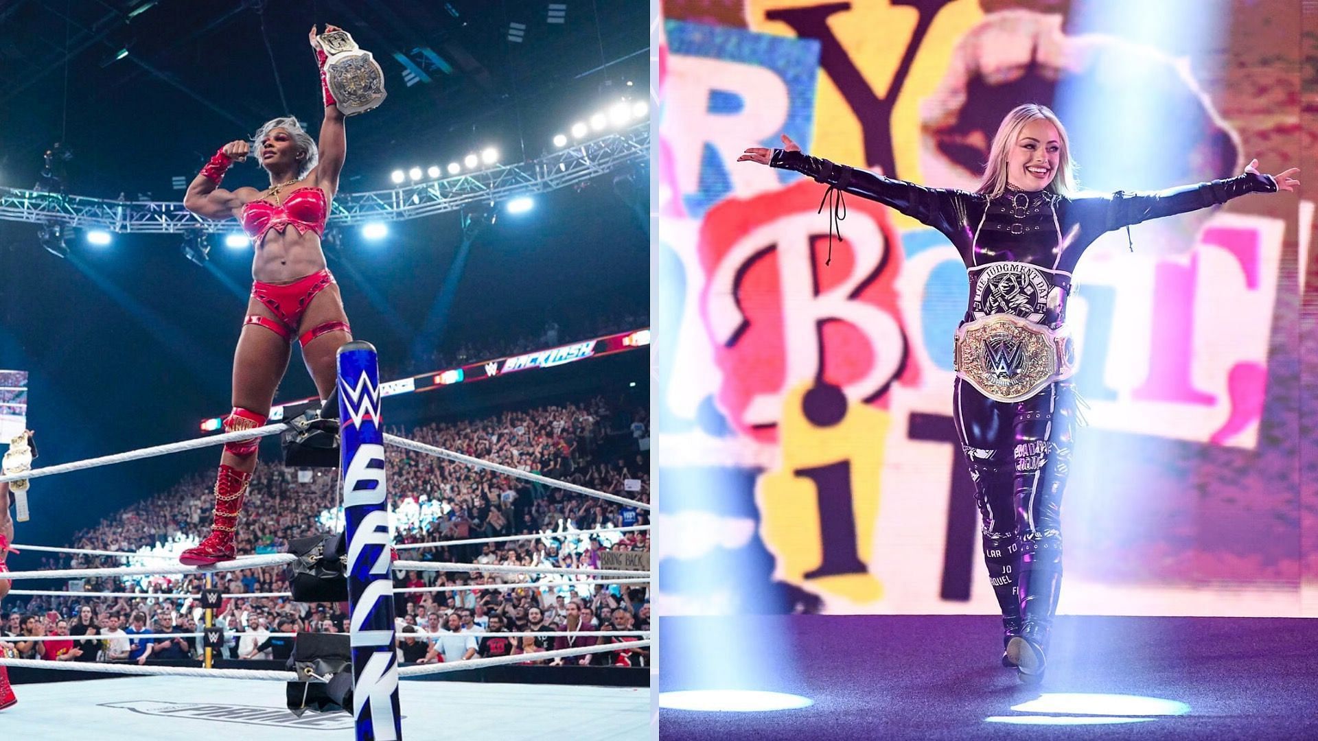 Jade Cargill (left) and Liv Morgan (right) [Image Credits: WWE.com]