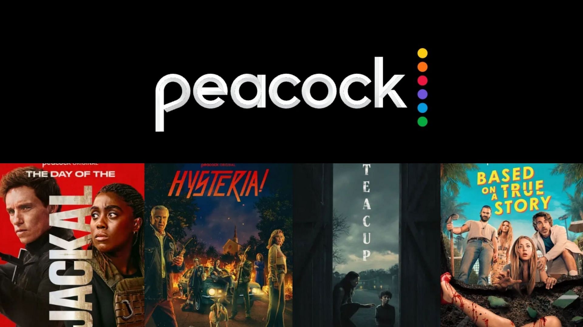 Peacock will be streaming many titles in December 2024 (image via Peacock) 