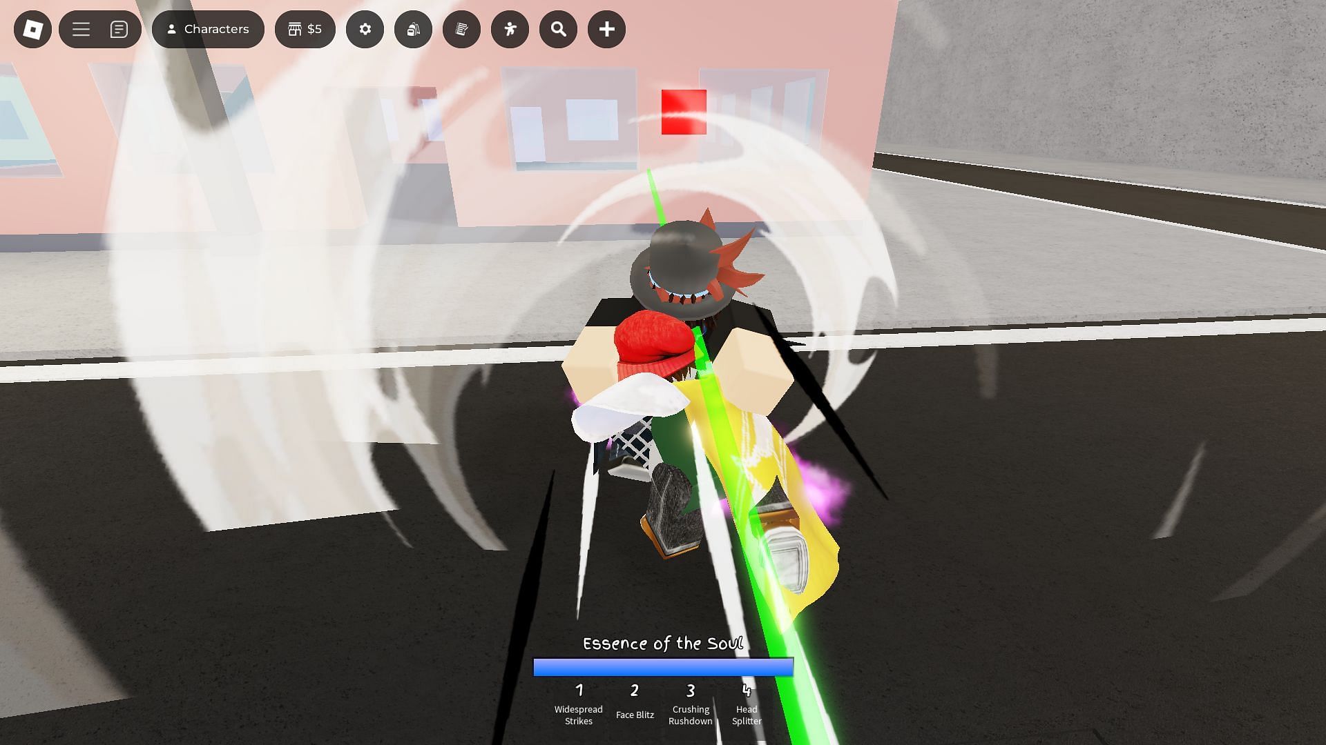 Crushing Rushdown (Image via Roblox)