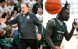 “He reminds me of Shawn Respert”: Tom Izzo lauds freshman guard Kur Teng despite less court action vs. Monmouth