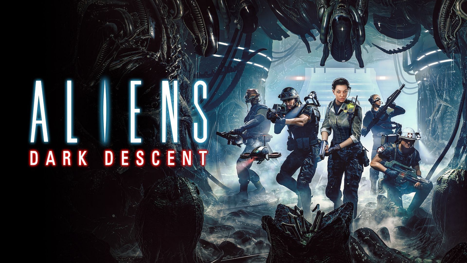 Aliens: Dark Descent involves taking down enemies new to the popular franchise (Image via PlayStation)