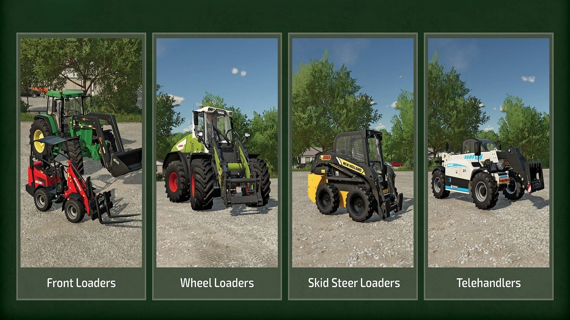 Types of Loaders in FS 25 (Image via Giants Software)