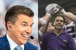 "Was a coaching graveyard & he fixed it": ESPN analyst Rece Davis heaps praise on Nick Saban for turning around LSU's fortunes