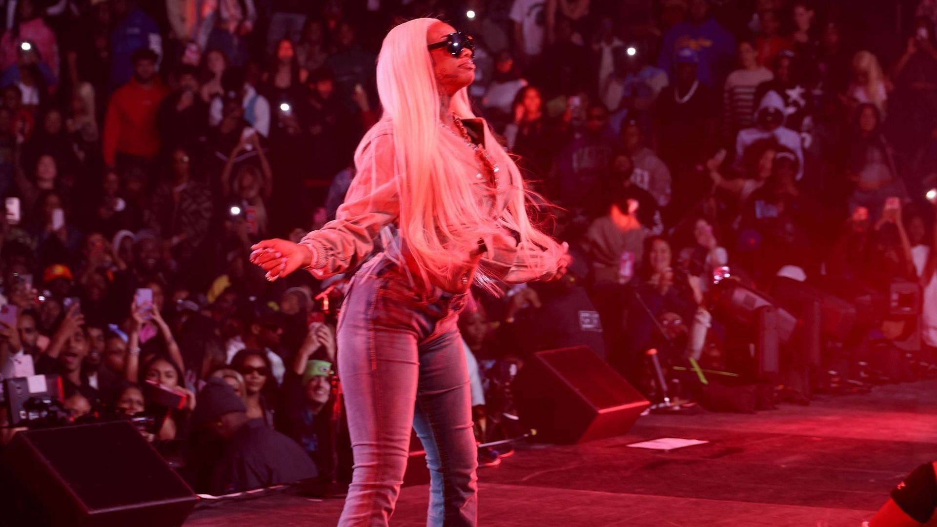 Sexyy Red performs onstage during Power 105.1&#039;s Powerhouse 2024 Concert at Prudential Center on October 26, 2024, in Newark, New Jersey. (Photo by Johnny Nunez/WireImage)