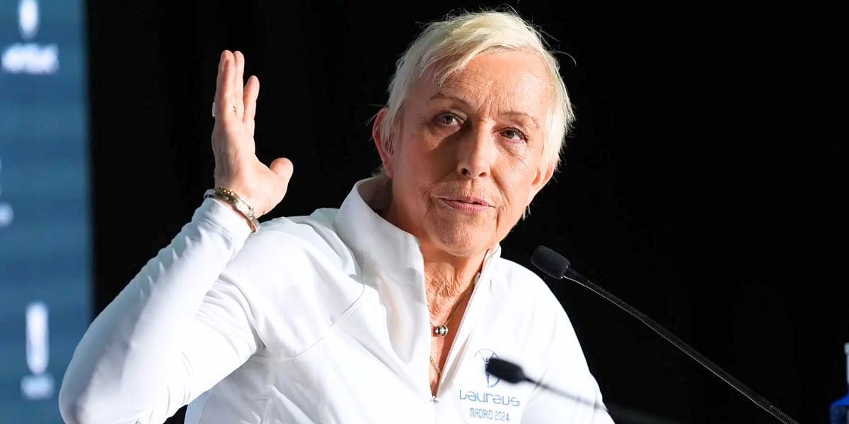 Martina Navratilova once lamented being seen as 