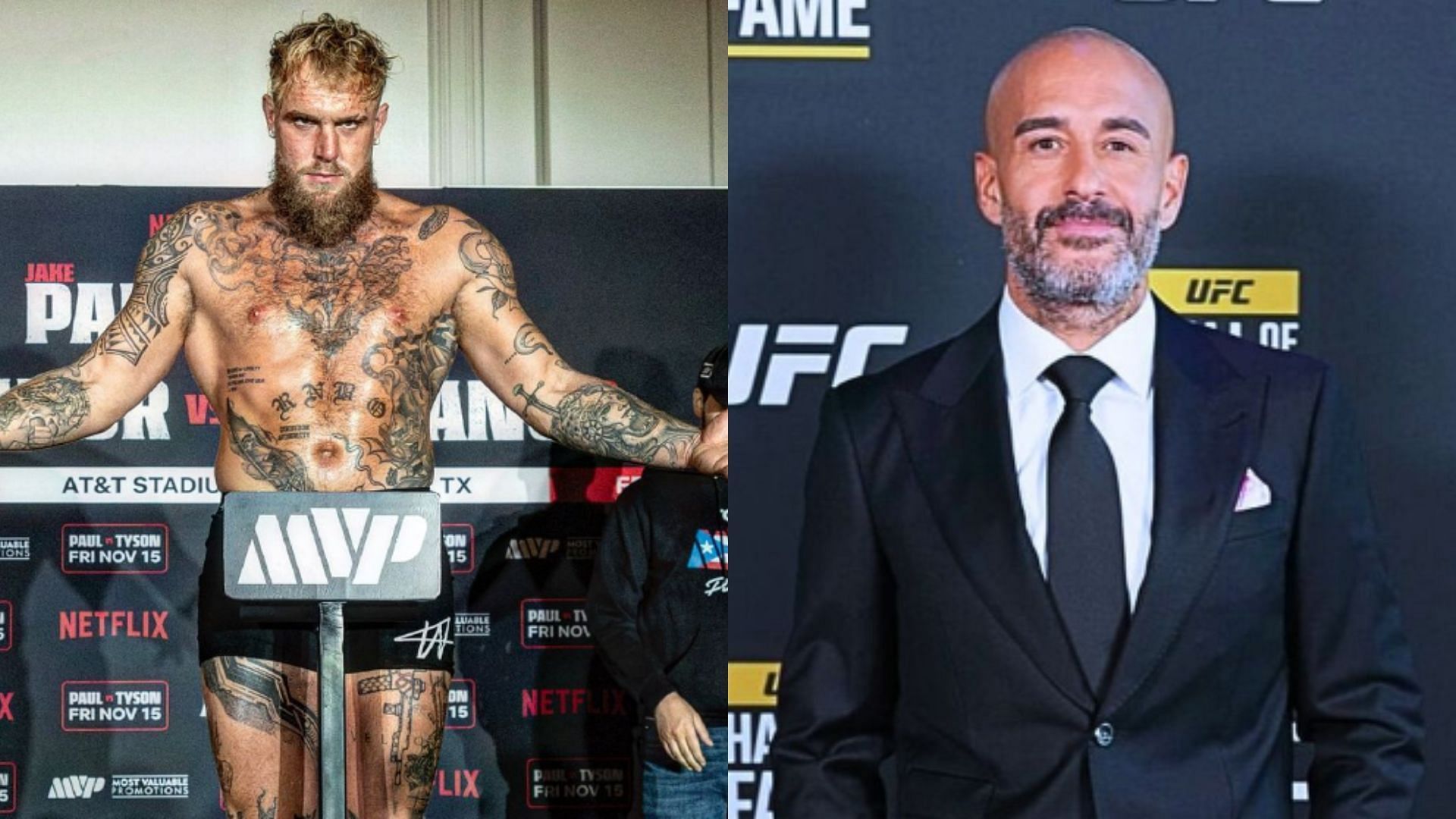 Jake Paul (left), Jon Anik (right) [Images courtesy of @jakepaul &amp; @jon_anik on Instagram]