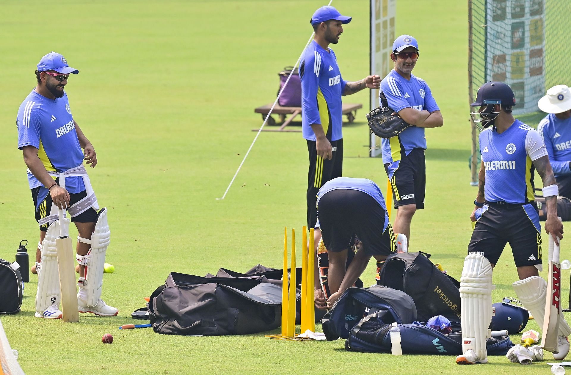 Cricket Players Practice Session Before 3rd Match Of New Zealand Vs India Test Series - Source: Getty