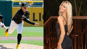 Paul Skenes' girlfriend Olivia Dunne teases Pirates pitcher for being 'brave' after word-less ROY celebration