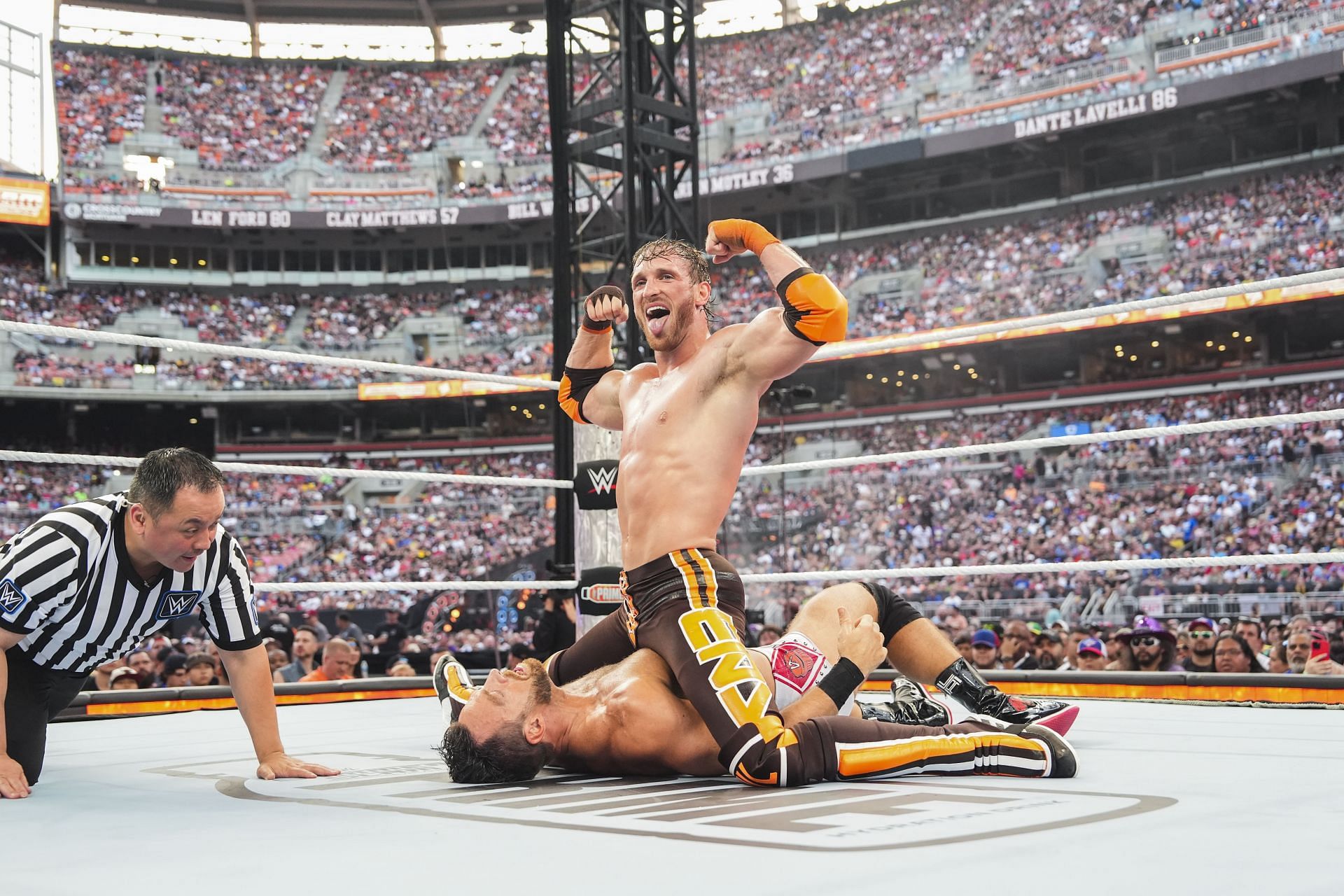 Paul at the WWE SummerSlam 2024 (Image via Getty)