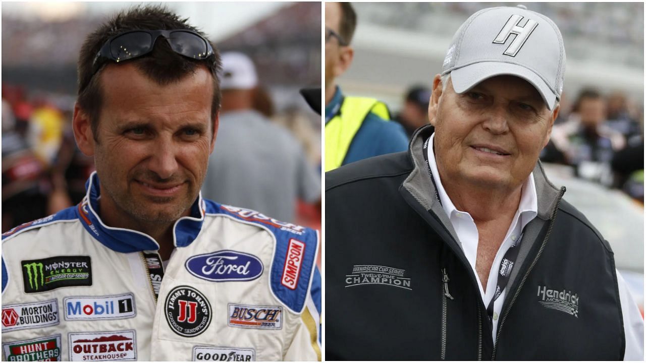 (L) Rodney Childers and (R) Rick Hendrick. ( Both images via Getty )