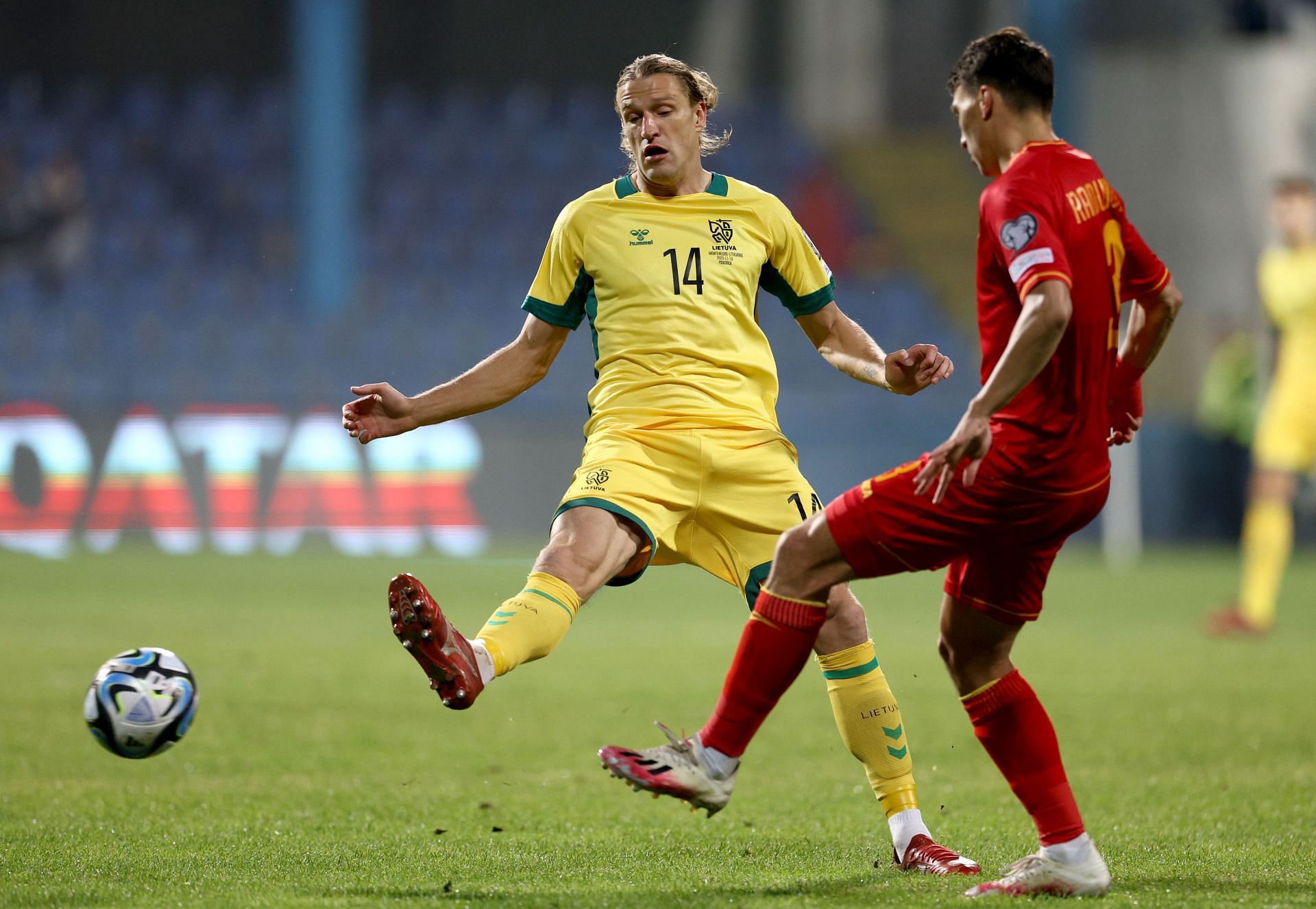 Montenegro v Lithuania: Group G - UEFA EURO 2024 European Qualifiers - Source: Getty