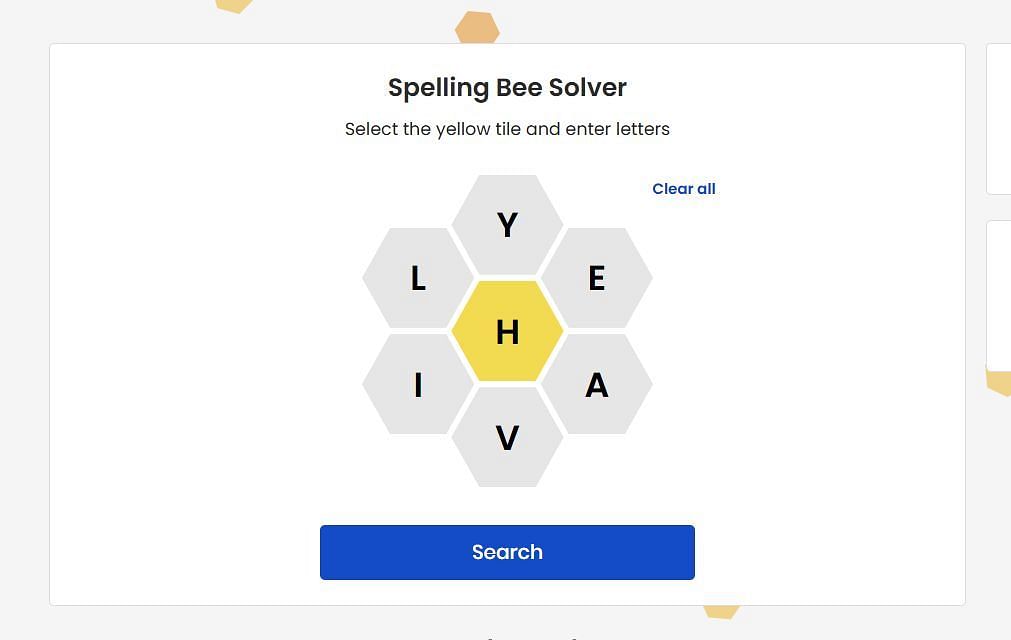 Spelling Bee Solver