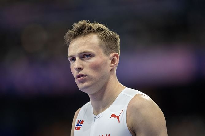 World record holder Karsten Warholm drops 3-word reaction as he returns to training ahead of 2025 track and field season