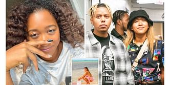 In Pictures: Naomi Osaka poses mid-ocean in stunning pink fit and Louis Vuitton bag during Cayman Islands trip ft. boyfriend Cordae's song cameo