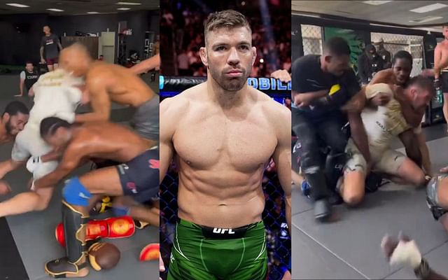 Khamzat Chimaev: "Khamzat is trembling" - Fans react as Dricus du Plessis  defends takedowns from five training partners at the same time