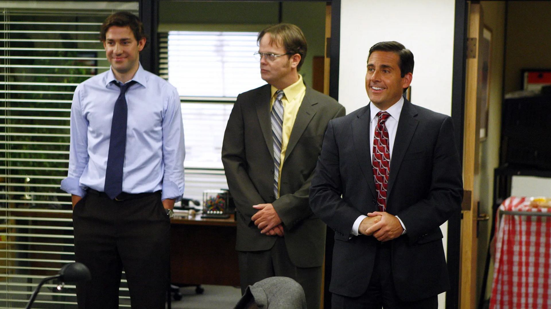 a still from the American adaptation of The Office (image via NBCUniversal)