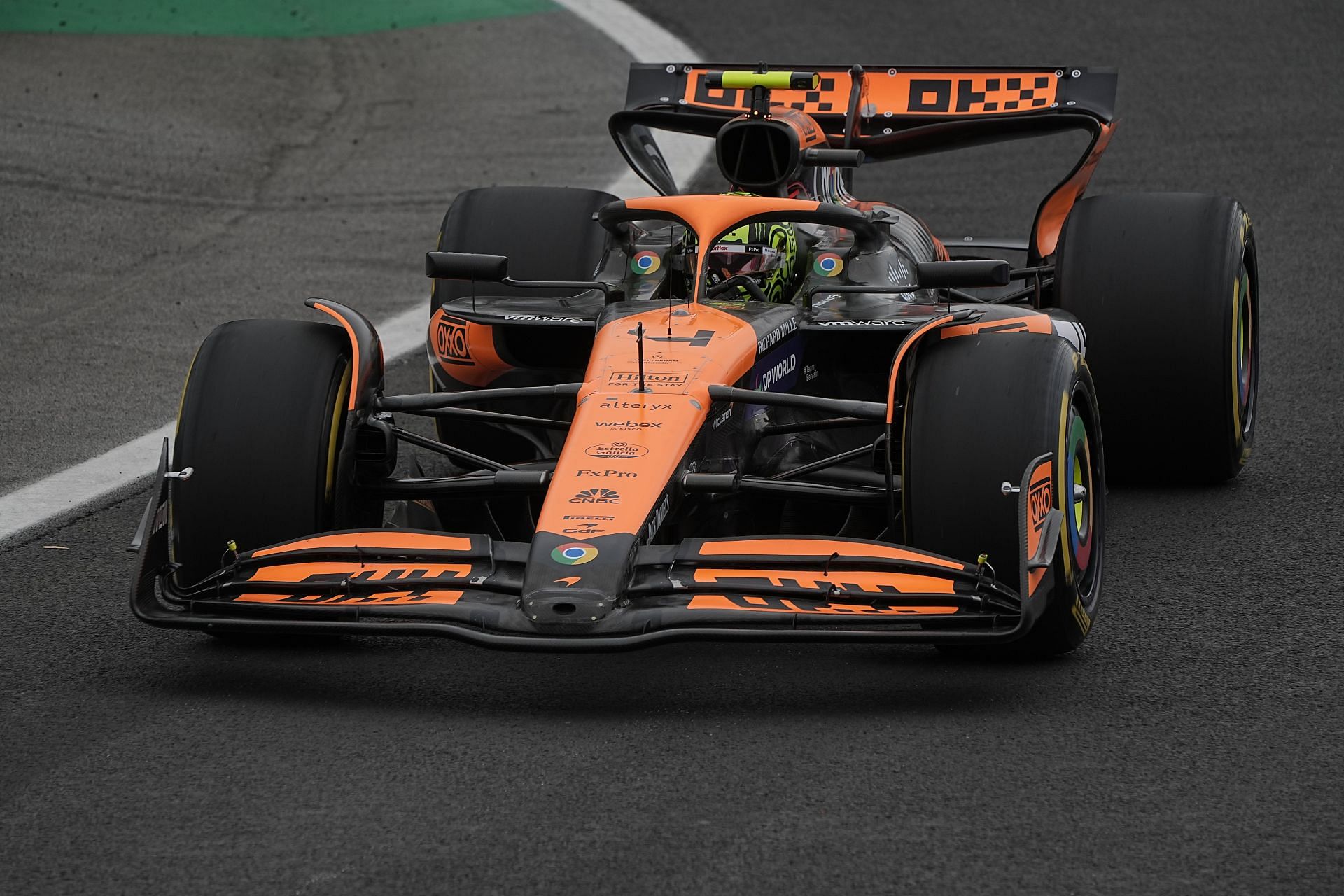 Lando Norris of McLaren at the F1 Grand Prix Sao Paulo 2024 - Source: Getty Images