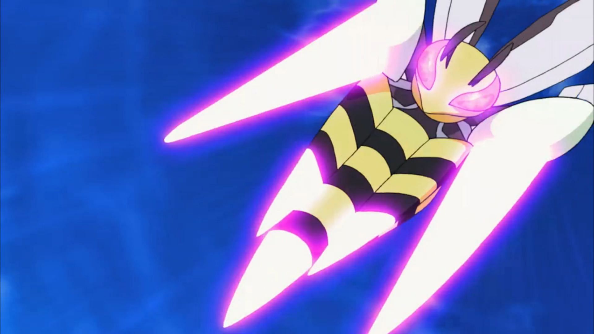 Mega Beedrill in the anime (Image via TPC)