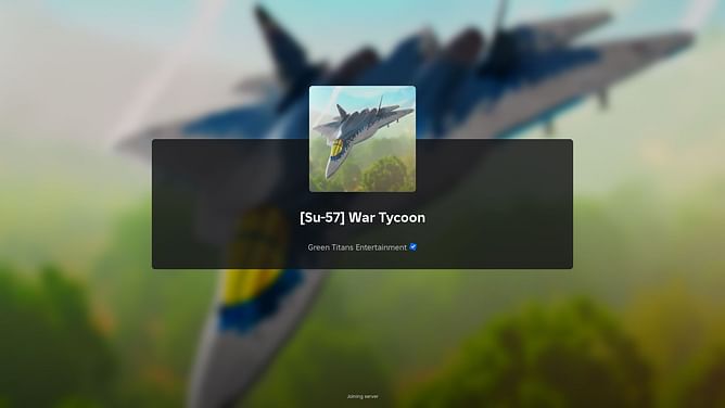 How to get Su-57 Felon in War Tycoon