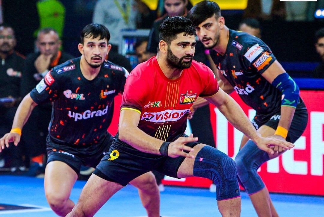 परदीप नरवाल (Photo Credit - @BengaluruBulls)