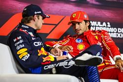 Carlos Sainz cites Charles Leclerc and Lando Norris as he pushes back on suggestions of a potential rift with Max Verstappen as teammate