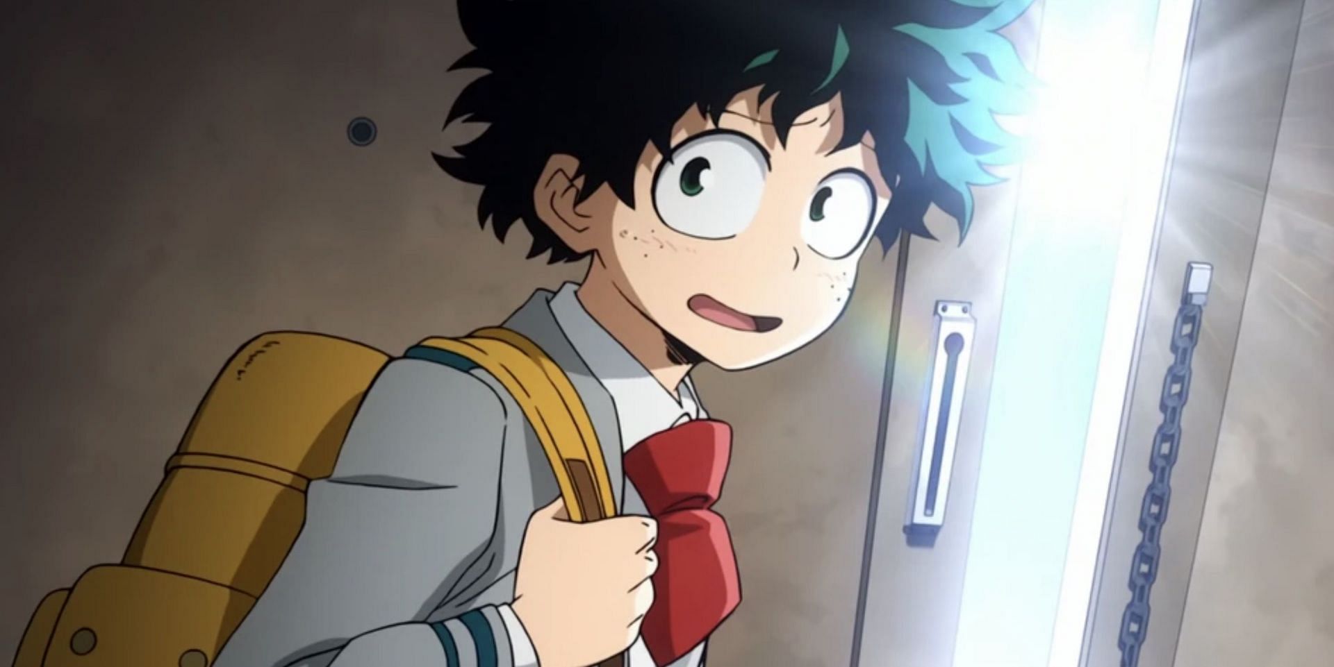 Izuku Midoriya as seen in anime (Image via Bones)