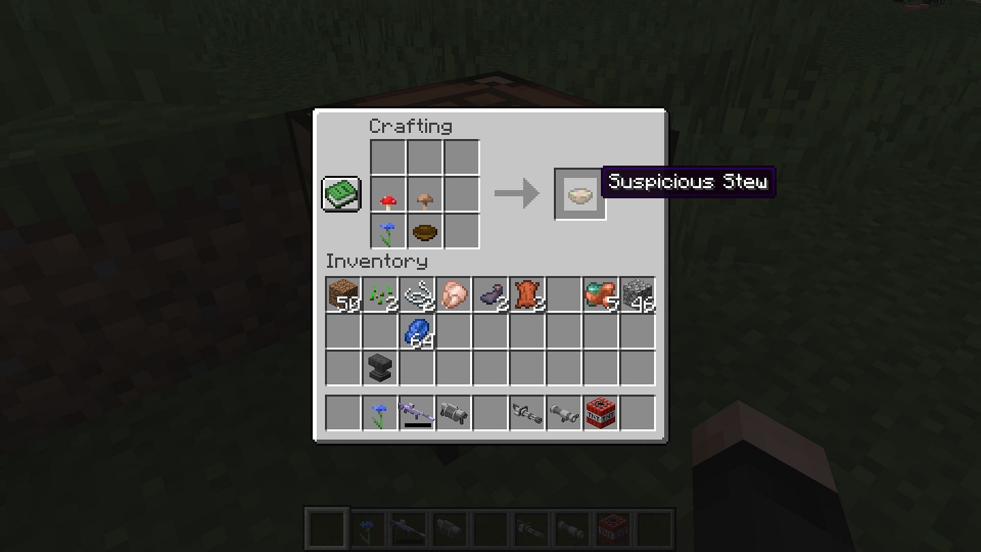 The Minecraft snapshot 24w45 introduces balancing for the suspicious stew (Image via Mojang Studios)