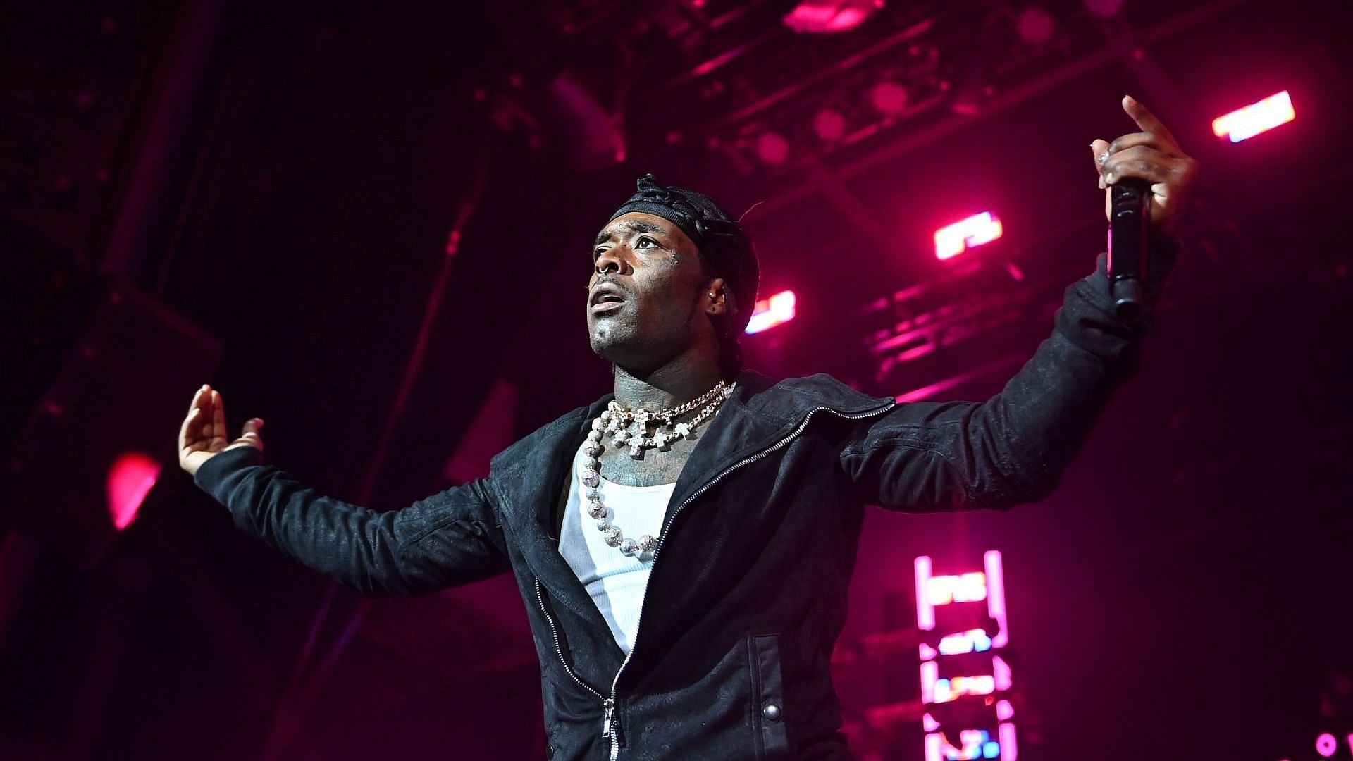 Lil Uzi Vert performs in concert during his &quot;Pink Tape&quot; tour at Coca-Cola Roxy on November 06, 2023 in Atlanta, Georgia. (Photo by Paras Griffin/Getty Images)