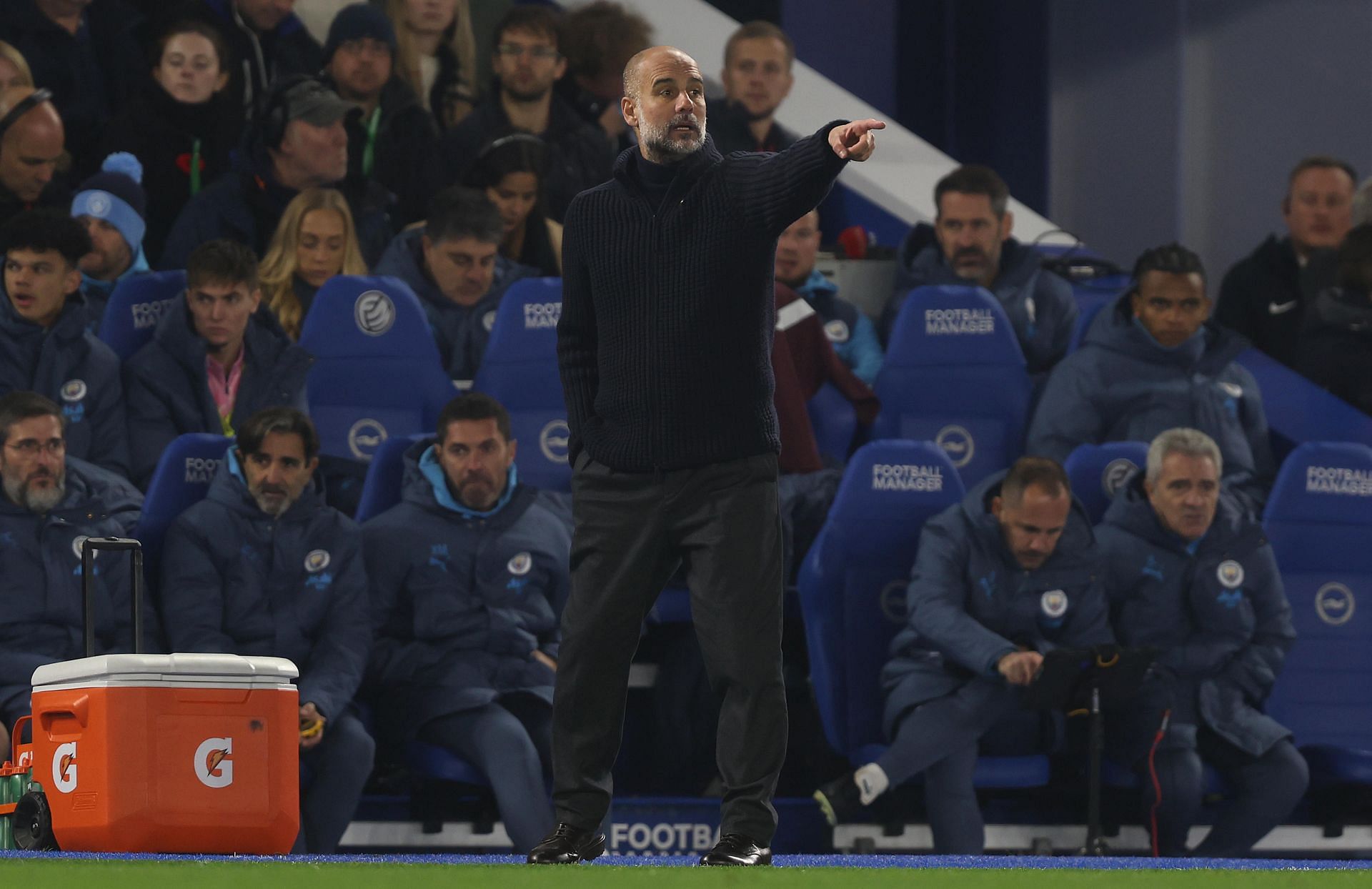 Brighton &amp; Hove Albion FC v Manchester City FC - Premier League - Source: Getty