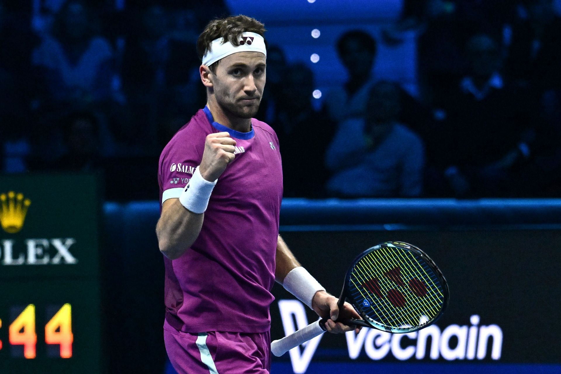 Casper Ruud at the ATP Finals 2024. (Photo: Getty)