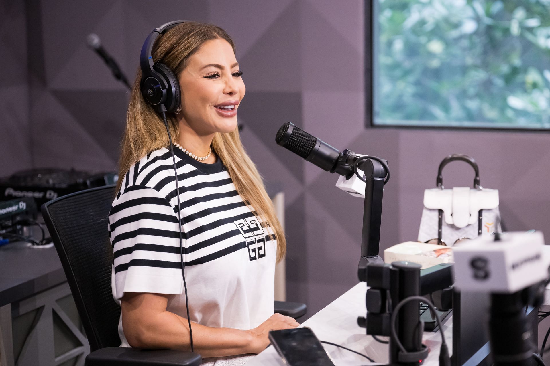 Larsa Pippen Visits SiriusXM Miami (Image via Getty)