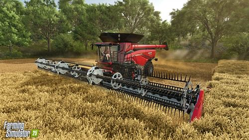 Swap between Tractors to fast travel (Image via Giants Software)