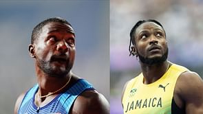 “Kishane Thompson was very shy, very bashful”- Justin Gatlin opens up about his thoughts on the Jamaican Olympic medalist's life after fame