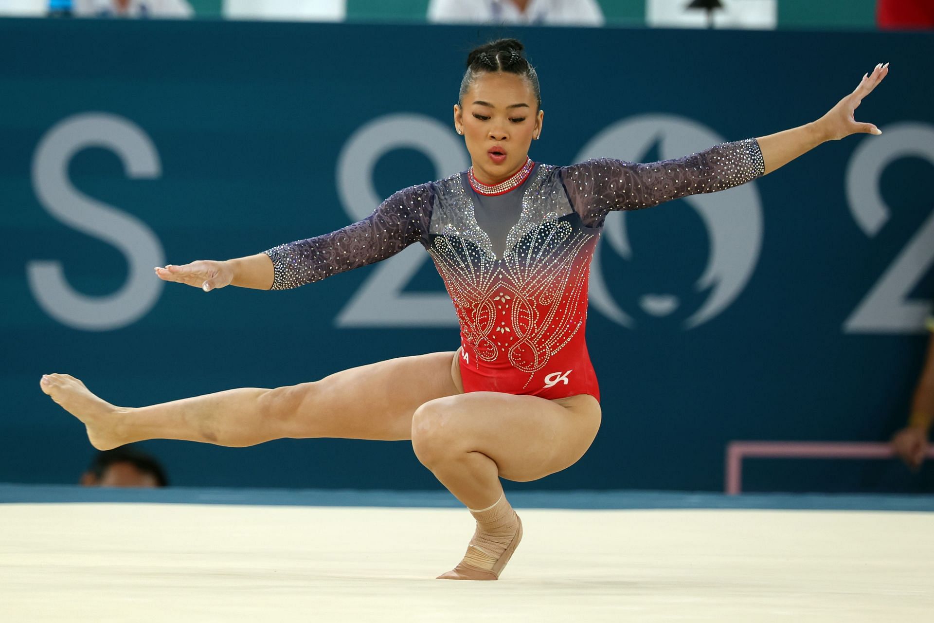 Suni Lee competing in Artistic Gymnastics at the Olympic Games in Paris 2024: Day 6 - Source: Getty