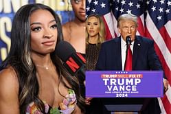 "FU***** Insane"- Simone Biles reacts to Donald Trump's victory at the US Presidential elections