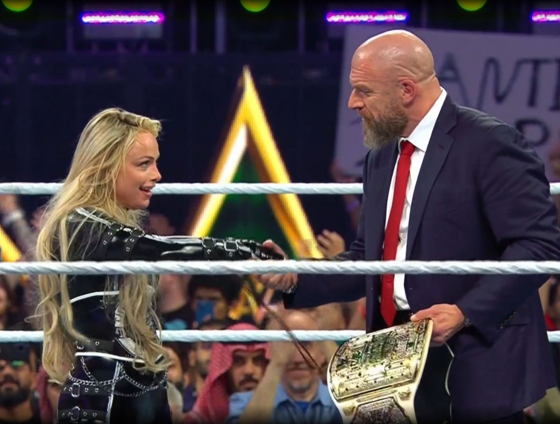 Liv Morgan: WWE में 30 साल के रेसलर ने रचा इतिहास, चीटिंग से चैंपियन को हराया, Crown Jewel में जीत के बाद छलके आंसू