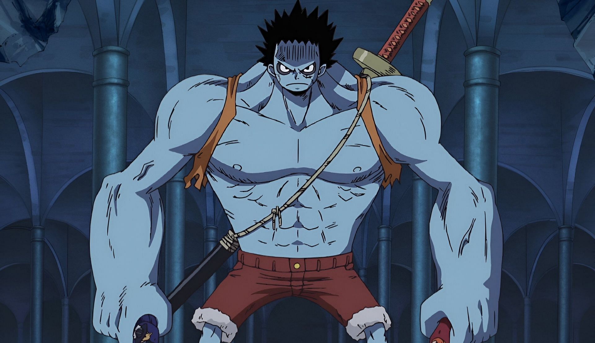 Nightmare Luffy as seen in the anime (Image via Toei Animation)