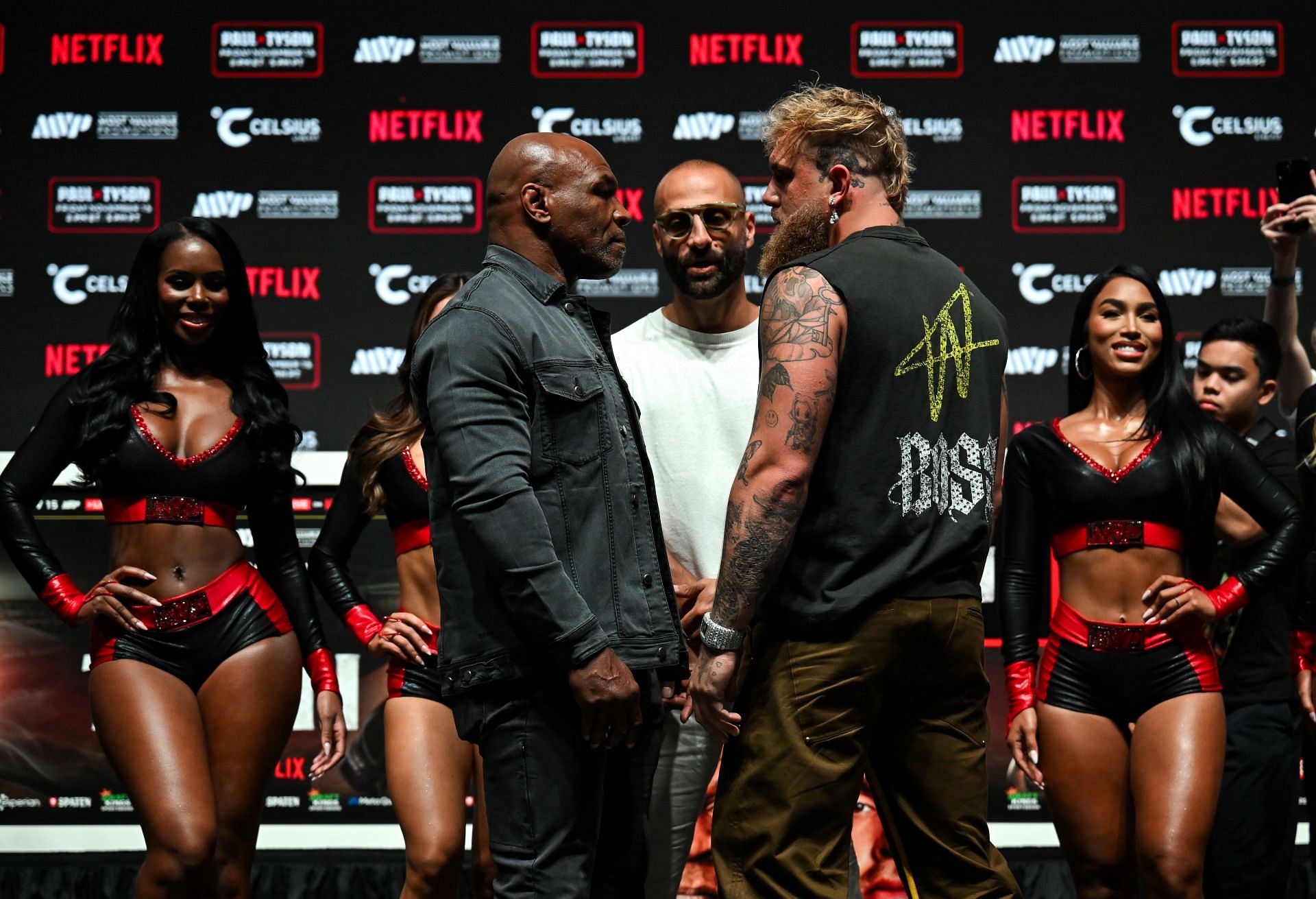 Jake Paul v Mike Tyson - Press Conference - Source: Getty