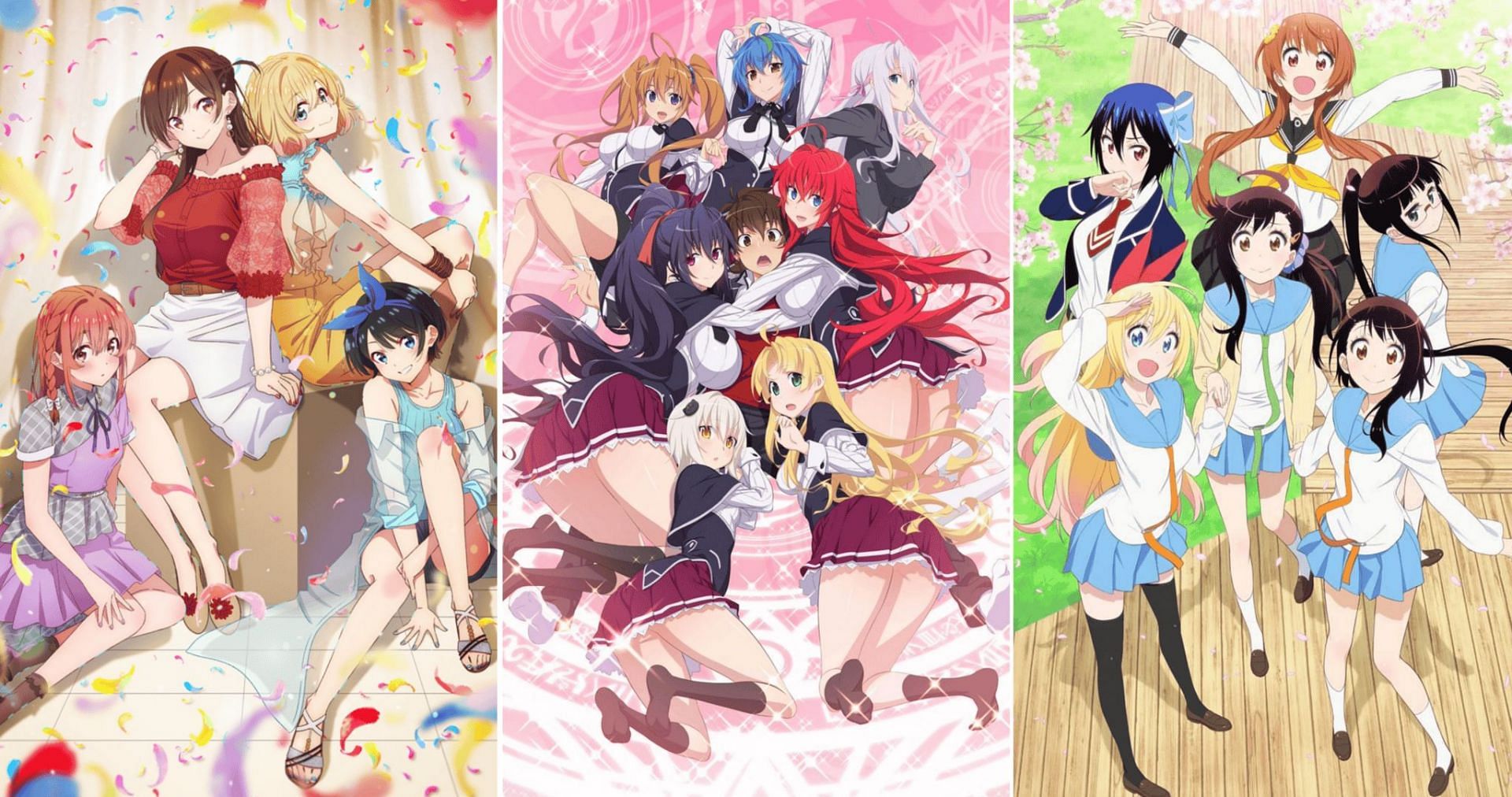 Ranking the most popular Harem anime (Image via Sportskeeda)