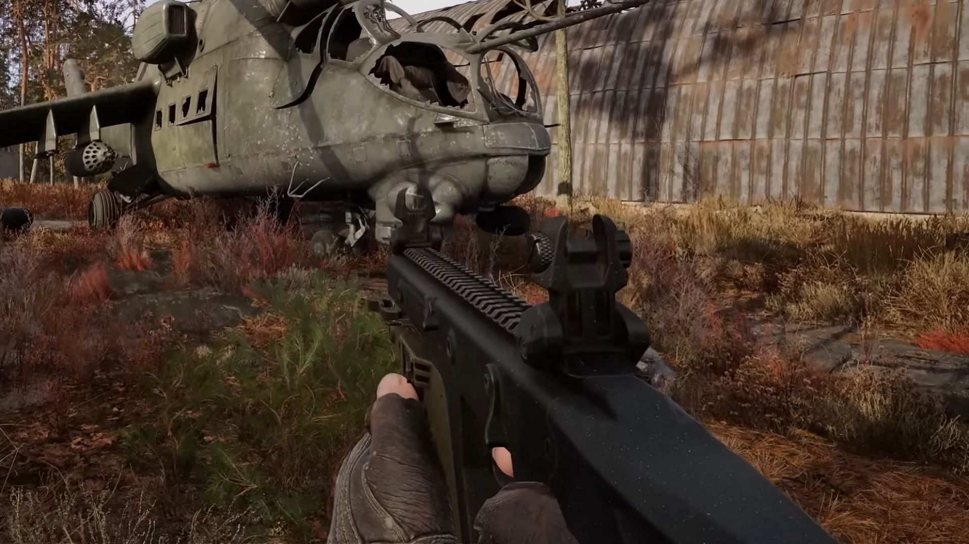 Integral-A SMG in Stalker 2 (Image via GSC Game World || YouTube/@Lootward)